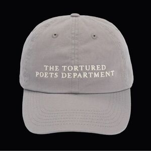 The Tortured Poets Department Gray Dad Hat TTPD Taylor Swift